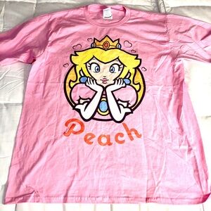 Nintendo Pink Peach Graphic Tee